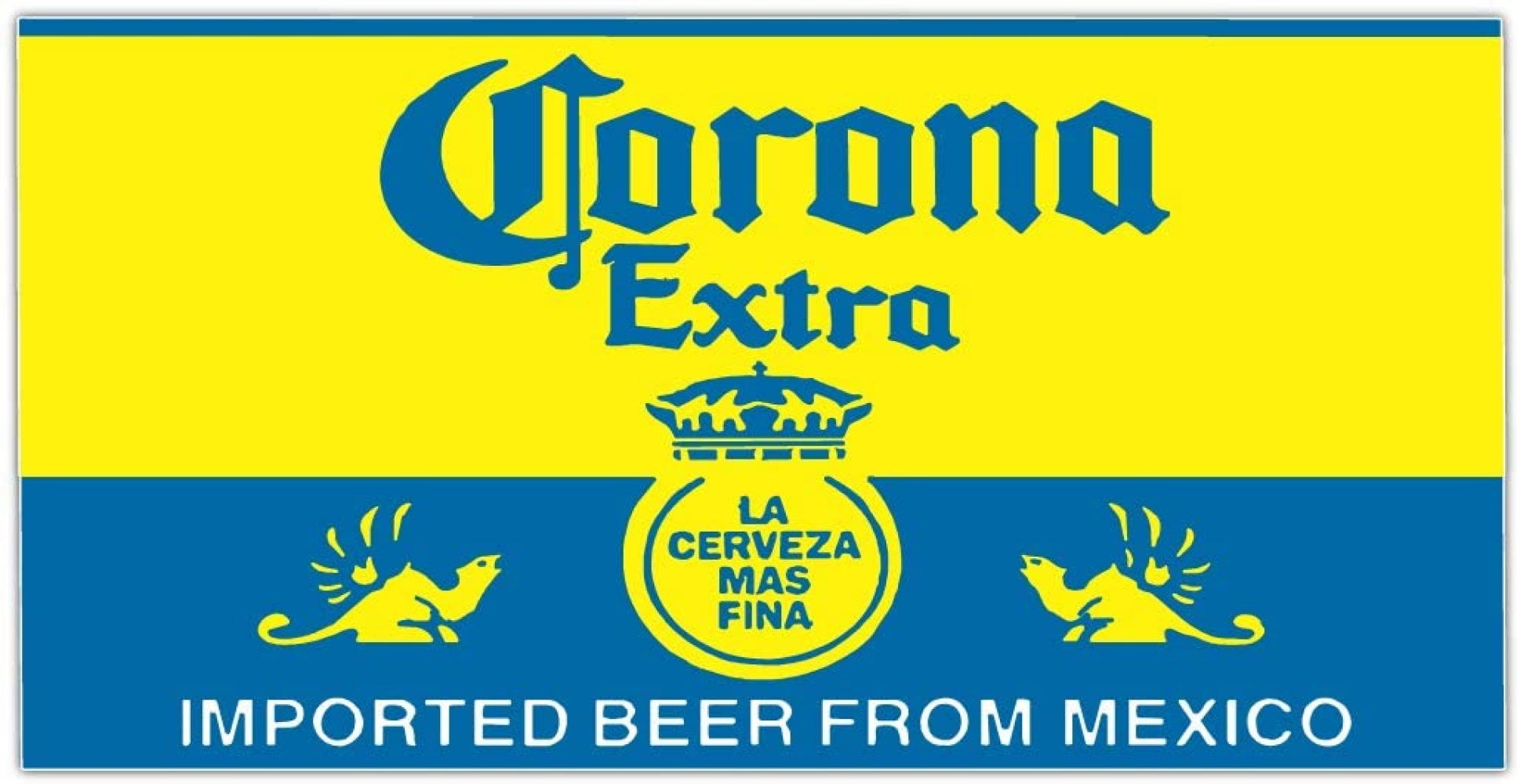 CORONA EXTRA Sticker Decal *DIFFERENT SIZES* Mexican Beer Cerveza Bumper Bar 