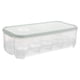 thumbnail image 1 of Caja para guardar 10 huevos transparente para refrigerador con tapa y dispensador de almacenamiento, 1 of 8