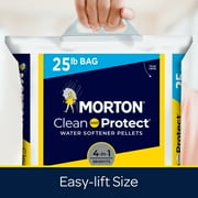 Morton Salt Water Softener Clean and Protect® Pellets, 25 lb. Bag