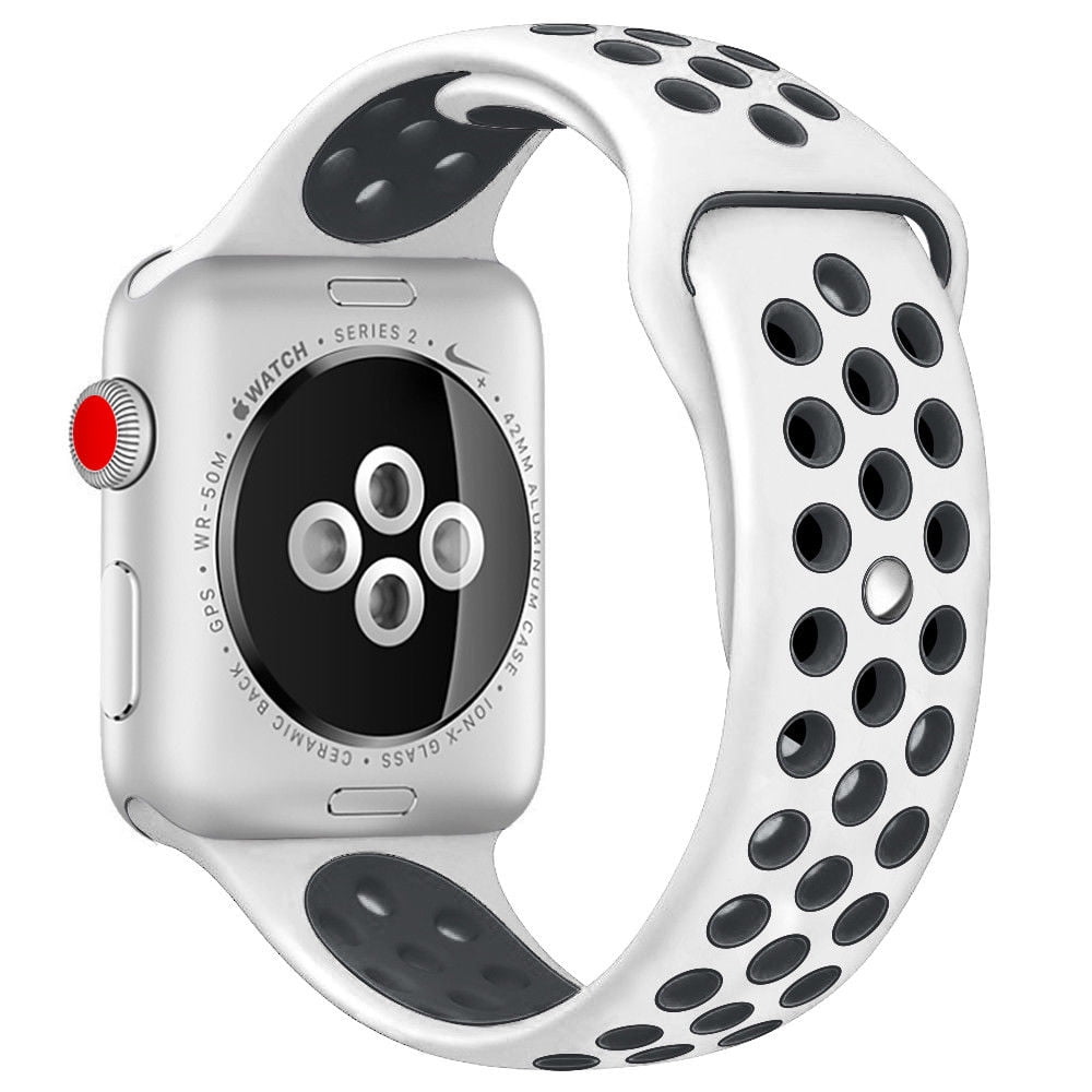 white apple watch series 4 band