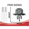 thumbnail image 2 of Custom Metal Sunflower Dreamcatcher Wall Art 18, 2 of 5