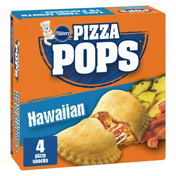 Pizza collations Hawaïennes Pizza Pops de Pillsbury