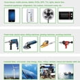 thumbnail image 4 of CJC Power Inverter 5000W, DC 24V to AC 220V Converter with LCD Display, Pure Sine Wave Solar Converter for Home, RV, Outdoor, Camping, Boat, Emergency, 4 of 10