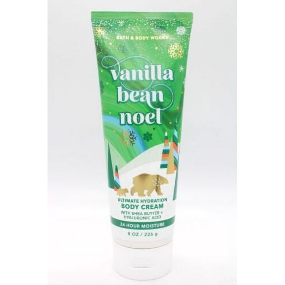 Bath and Body Works VANILLA BEAN NOEL Ultimate Hydration Body Cream 8 oz NEW