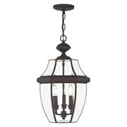 Livex Lighting Monterey 3 Light Bronze Outdoor Lantern