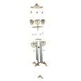 thumbnail image 1 of Wind Chime Grace Ornamento Colgante Doble Doplhin, 1 of 5