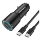 thumbnail image 2 of Turbo Cargador Para Auto Carga Rapida Qc 3.0 2 Puertos Usb. Negro Azul, 2 of 4