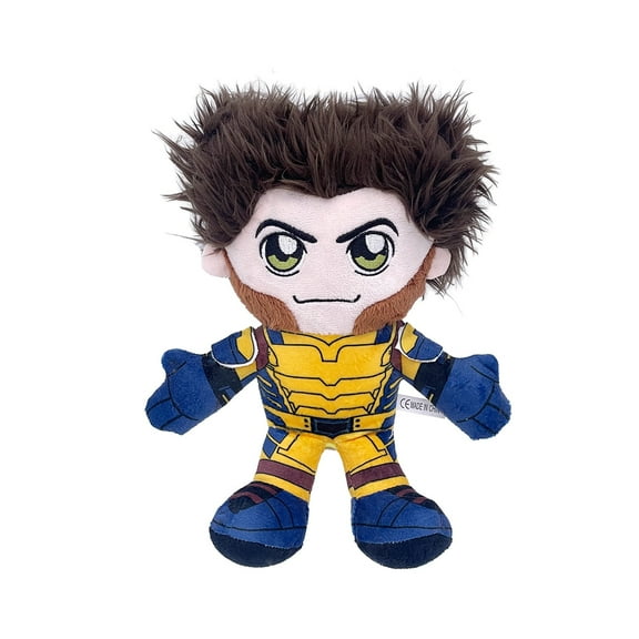 9.84 Inch Cartoon Plush Deadpool Wolverine Plush, Stuffed Figure Pillow for Room Decor for Video Game Fans (Wolverine)