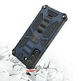 thumbnail image 4 of Sturdy Hybrid Protector Case Cover (with Stand) for Samsung Galaxy S22 Plus - Ink Blue / Black, 4 of 10