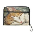 thumbnail image 7 of WOBOGO The Sleeping Orange Cat Expanding File Folder Letter Size Accordion Filing Organizer 13 Pocket Separate Organ Pocket, 7 of 7