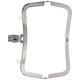 thumbnail image 2 of Marco de monedero de metal DIY Kiss Cierre de cierre Retro manija en relieve Accesorios de hardware 20 cm Plata B01-027—00478, 2 of 5