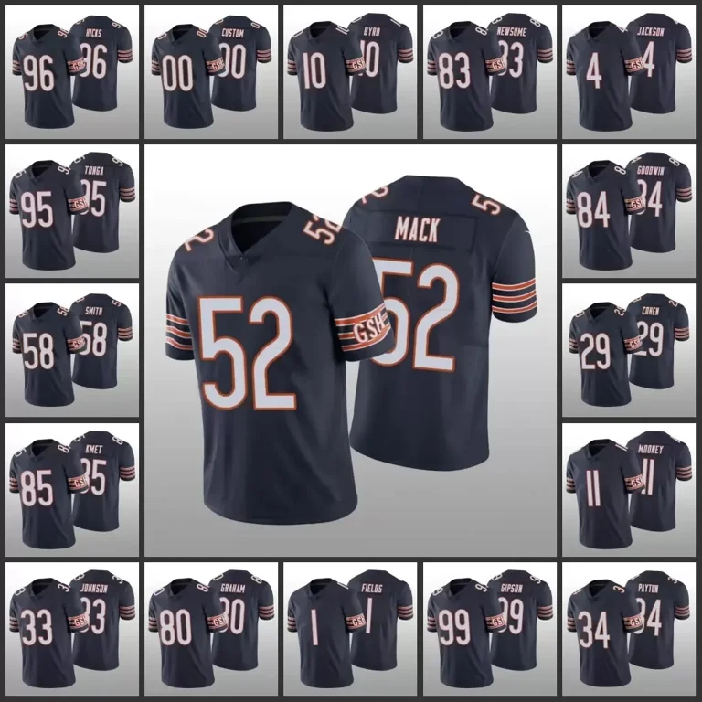 Khalil mack jersey stitched hot sale