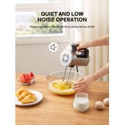 Reemix Hand Mixer - 7-Speed (6+Turbo Boost) Electric Mixer, 300W Powerful Motor, Dishwasher-Safe, One-Touch Eject