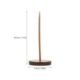 thumbnail image 2 of Receipt Holder Receipt Spike Ticket Holder Restaurant Ticket Holder Wood Base Ticket Holder, 2 of 8