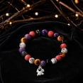 thumbnail image 4 of Halloween Dog Collar Beaded 11 Inch Medium Dog Collar with Halloween Beads for Halloween Cat Collar Pet Accessories for Halloween Holiday 1 Pack, 4 of 7