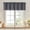 Charcoal Grey, variant on Charcoal Grey Valances for Windows, Small Blackout Curtains for Kitchen Bedroom Living Room, Rod Pocket Privacy Modern Solid Short Window Treatment Valance Bathroom Panels, 60" Wx18 L,1 Piece
