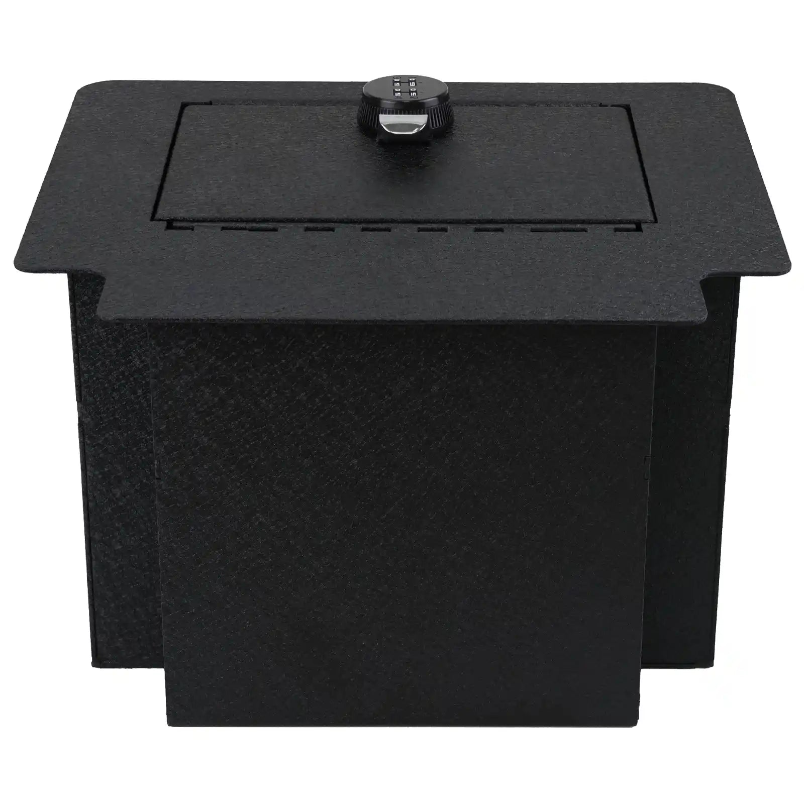 Center Console Safe Gun Safe, WASAI Premium Console Gun Vault Lockbox Compatible with Chevrolet Suburban, Tahoe & GMC Yukon 2021-2024. NOT Fit Electronic Sliding Console, 4-Digit Combination Lock.