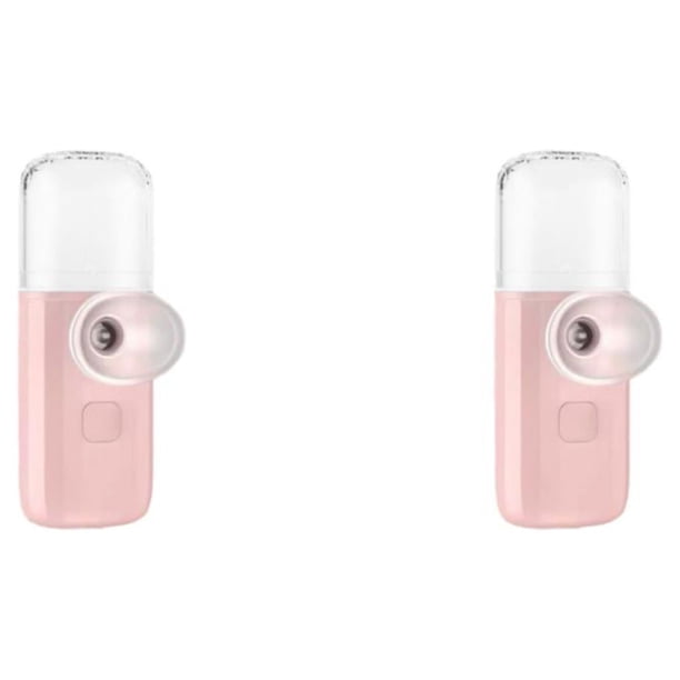 Pulverizador de niebla de mano Cateissary USB Rosa 2Conjunto