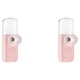 thumbnail image 1 of Pulverizador de niebla de mano Cateissary USB Rosa 2Conjunto, 1 of 6