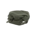 thumbnail image 4 of Enzyme Washed Cadet Twill Army Style Cap with Zipper, Olive, 4 of 4
