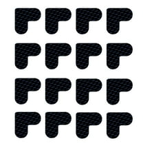 Non Slip Rug Pad Carpet Grip Stickers, Double Sided Non Slip Rug Pad Tape, Washable Carpet Gripper for Hardwood Floors Tile, F, by Goohae