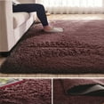 thumbnail image 2 of S-morebuy 5.3 x 7.5 Area Rug, Large Soft Faux Silky Smooth Sheepskin Carpet Fluffy Area Rug for Home Kids Bedroom Dormitory Decor Chair Cover Seat Pad Sofa Bedside Anti-Slip Shaggy Throw Rug, 2 of 7
