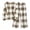 Khaki, variant on Two Piece Plaid Set for Women Long Sleeve Crew Neck Tops Wide Leg Pants Fall Winter Thicken Warm Soft Lounge Home Wear (XL, Army Green)