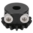 thumbnail image 2 of Piñón de robot de acero fundido Tipo de sujeción Piñón cónico de 14 dientes 6 mm DBore 1.5 MOD, 2 of 14