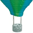 thumbnail image 4 of Alpine Corporation Solar Green/Blue Cloth Hot Air Balloon with Flame LED Lights, 4 of 18