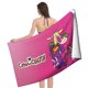 thumbnail image 4 of Vaca y Pollo Toalla de playa de secado rápido con diseño temático, regalo para mujeres y niñas, ideal para cumpleaños, fans, amantes de la música, uso en la playa o al aire libre, 78 × 150 cm, 4 of 6