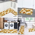 thumbnail image 5 of Sunflower Kitchen Rugs and Mats Sunflower Rugs Set for Kitchen Rug Retro Sunflower Kitchen Rugs Sets Non-Slip Floor Mat Doormat Runner Rug for Kitchen, Laundry, Living Room, Front Door, 5 of 5