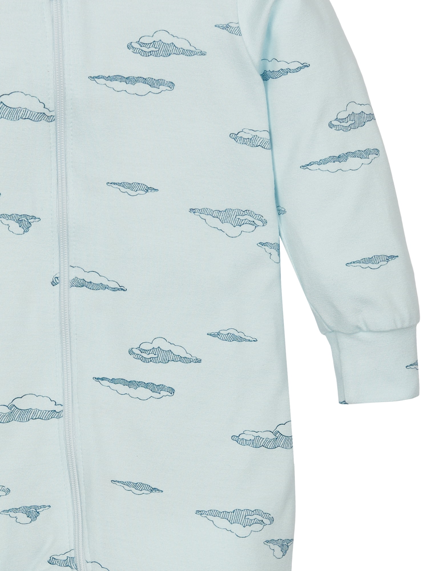 Modern Moments by Gerber Baby Neutral Super Soft Viscose Long Sleeve Coverall, Sizes Newborn - 12 Months