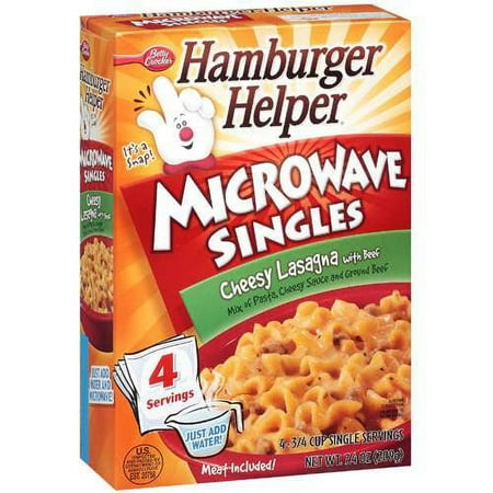 General Mills Hamburger Helper Cheesy Lasagna with Beef, 7.4 oz