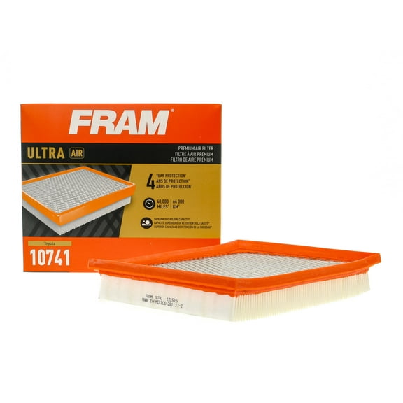 FRAM Ultra Air XGA10741, Premium Engine Air Filter for Lexus, Toyota Vehicles Fits select: 2016-2018 TOYOTA RAV4, 2010-2015 TOYOTA PRIUS
