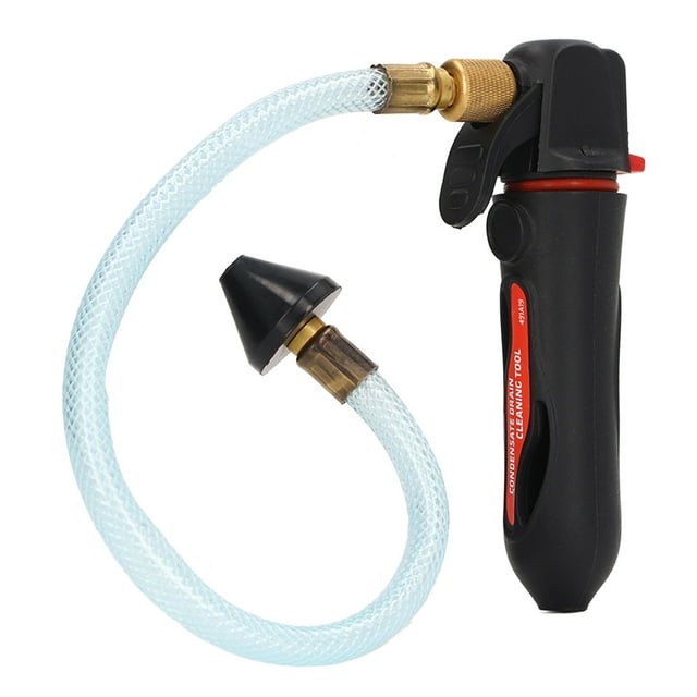 Threaded Drain Gun Safe Ingredients Environmentally Friendly Portable CO2 Cartridge Drain Gun With Flexible Hose