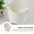 thumbnail image 7 of 24Pcs Disposable French Fry Cups White Paper Snack Containers French Fries Holders, 7 of 7