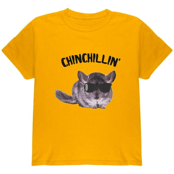 Chinchillin Chinchilla Gold Youth T-Shirt - Medium(10/12)