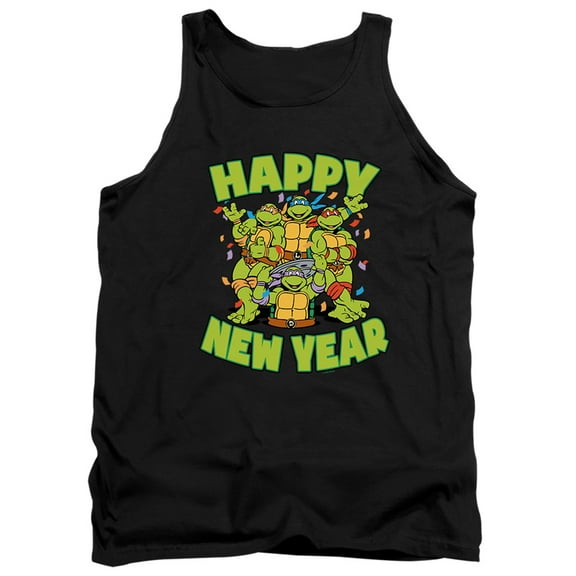 Teenage Mutant Ninja Turtles Happy New Year Group Unisex Adult Tank Top