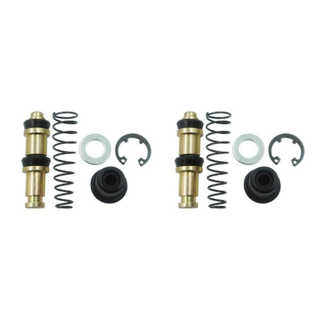 mmirethe Efficient Long-lasting Brake Pump Piston Plunger Repair Kit for Scooter Upper Pump 14mm 2Set
