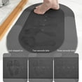 thumbnail image 3 of 80 x 50cm Strong Absorption Bathtub Mat,Diatomaceous Earth Bath Mat Fast Drying Rug with Rubber Backed, 3 of 6