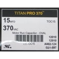 MARS 12010 Electric Motor Run Capacitor (15 MFD - 370 V) - Walmart.com