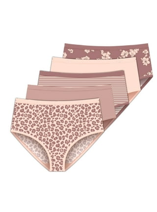 Delta Burke Womens Hipster Panties 3 Pack Size XL 1X/8 Soft Silky Pink  Underwear