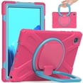 thumbnail image 4 of Funda colorida para Samsung Tab A7 de 10,4 pulgadas T500 con soporte de anillo ajustable grande y protección contra golpes., 4 of 5