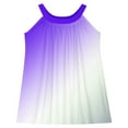 thumbnail image 2 of Maean Girls Sleeveless Shirts Dress Kids Summer Casual Crewneck Loose Beach Short Dresses 4-15 Years, 2 of 4