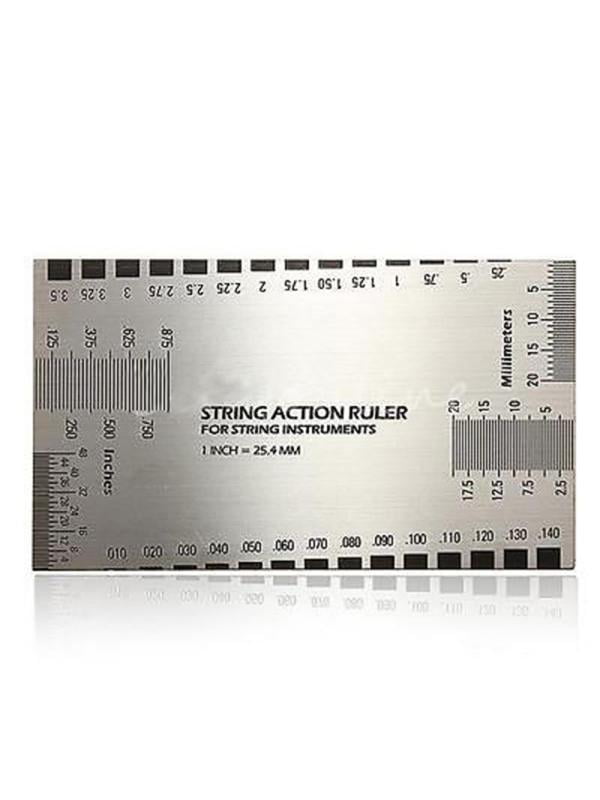 stainless steel string action gauge ruler guide setup