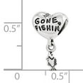 thumbnail image 4 of Reflection Beads Sterling Silver Reflections Gone Fishin Dangle Bead, 4 of 4