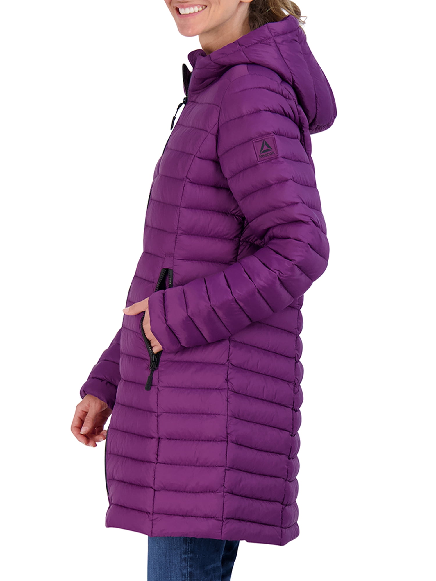 けできませ リーボック Reebok Puffer Coat for Women-Winter Coat with Sherpa lined ...