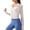 White, variant on Full Zip Hooded Compression Jacket for Women High Neck Long Sleeve Slim Athletic Workout Yoga Active Top