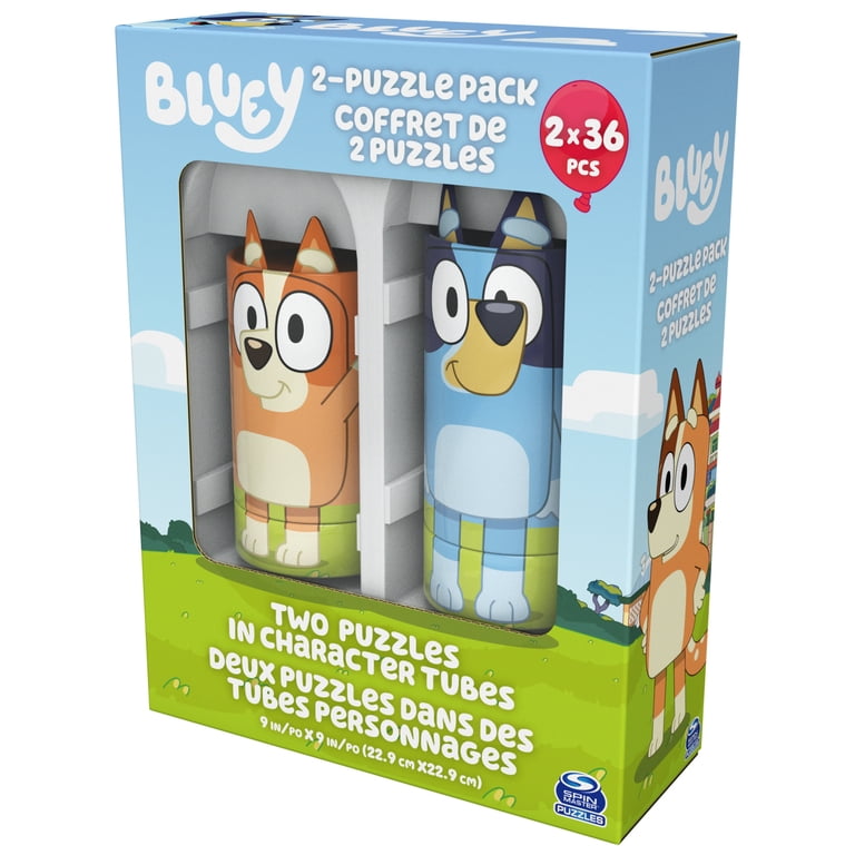 Panini Bluey 2 – JOUONS Sticker Blister Pack - 7 Pockets, 35 Stickers, Bluey & Friends