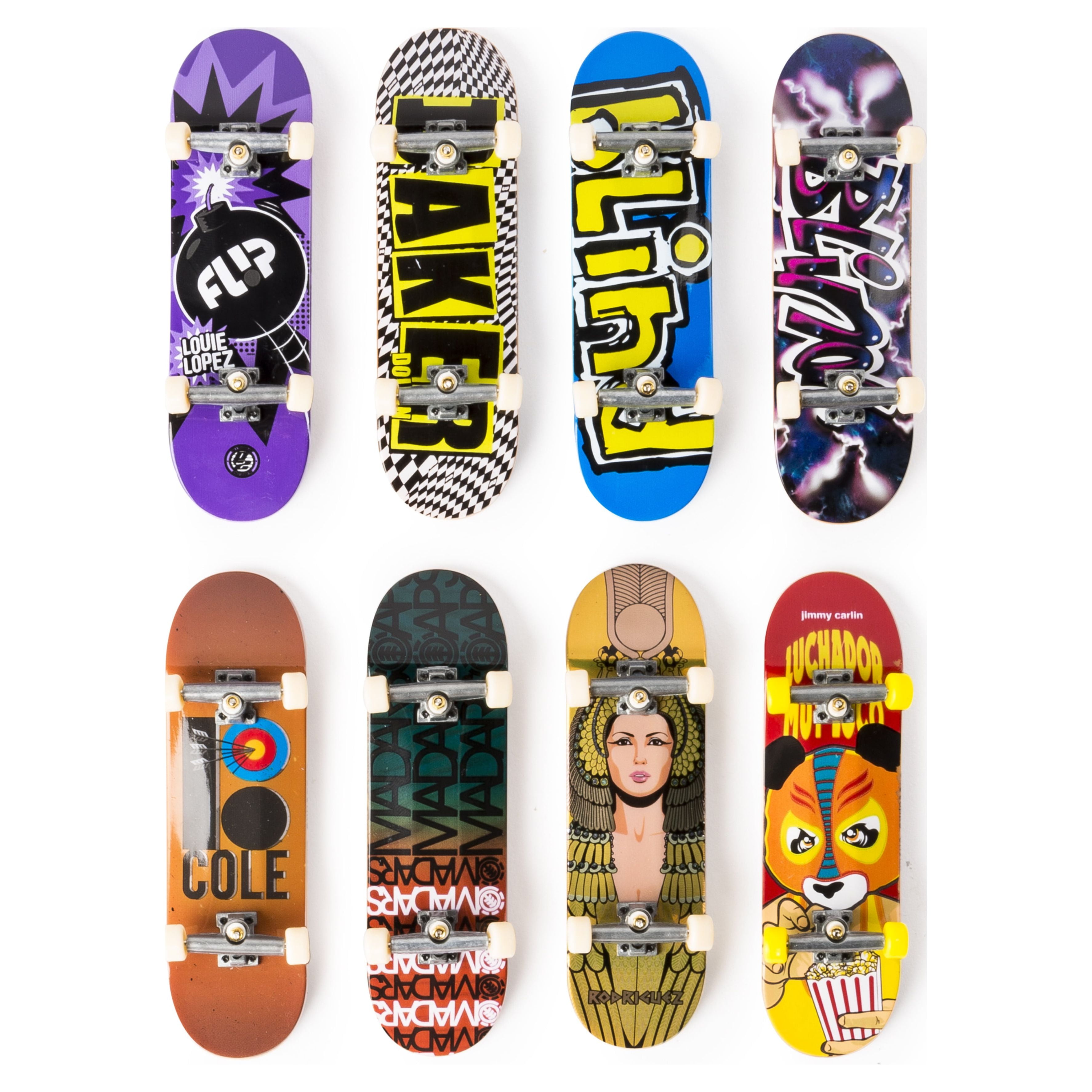 Tech Deck, 96mm Fingerboard Mini Skateboard with Authentic Designs, For  Ages 6 and Up (Styles May Vary) 